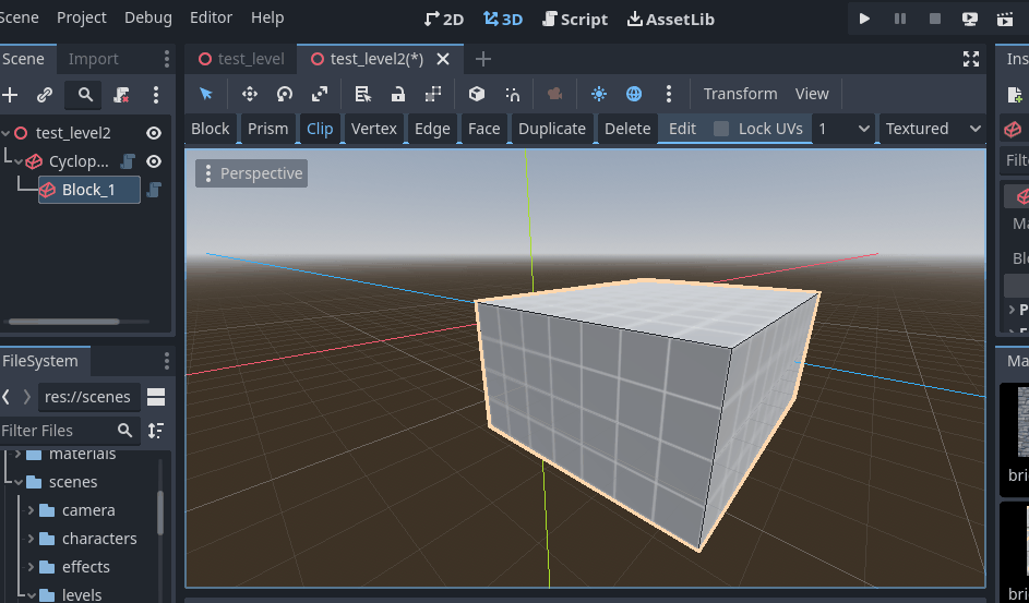 Clip block